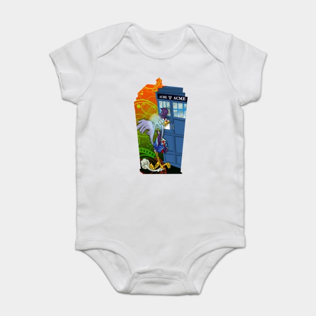 Doctor Runner Baby Bodysuit by mannycartoon